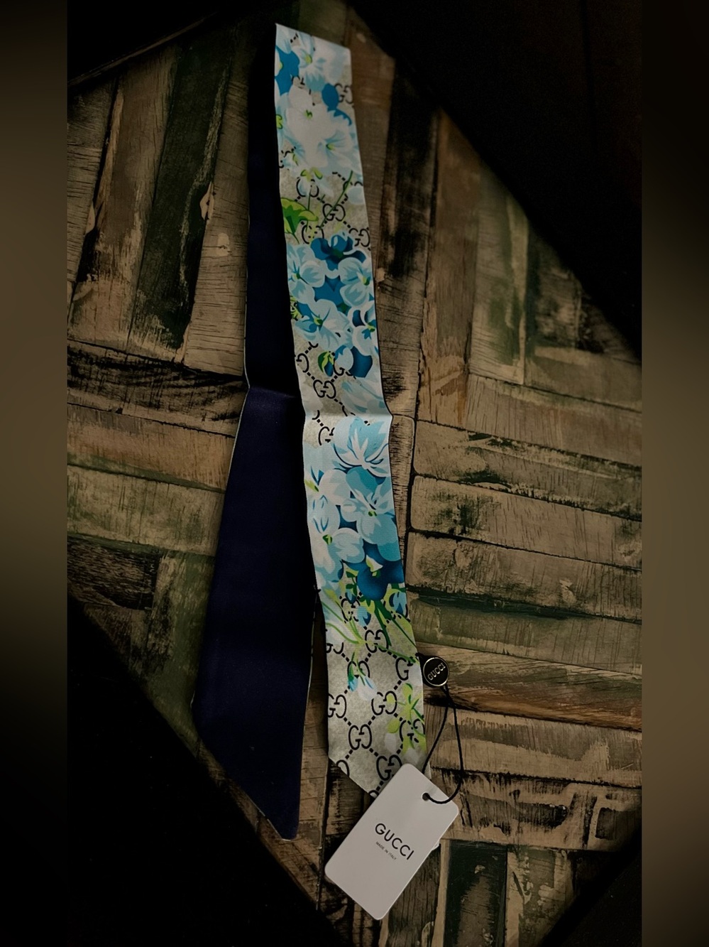 Gucci Floral Silk twilly